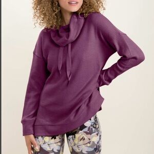 Mono B Cowl Neck Pullover